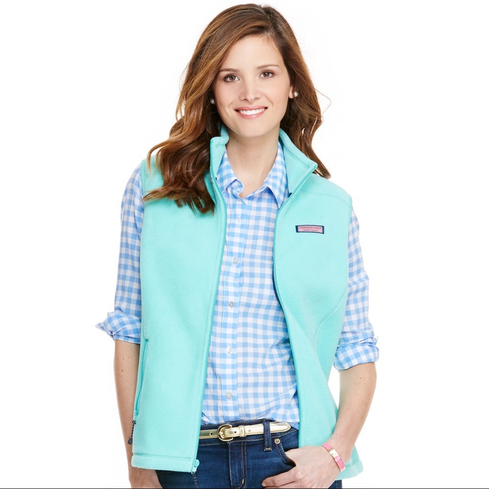 Seafoam Green Vineyard Vines Vest